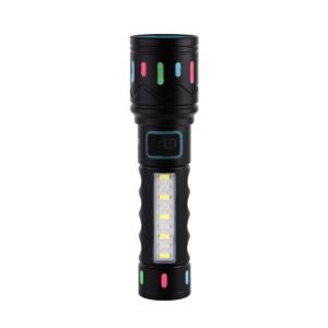 MZ M036C Heavy Duty Rechargeable LED Flashlight – Waterproof & Multi-Mode Torch